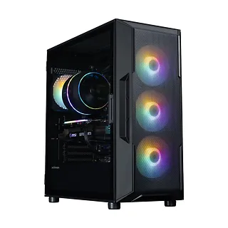 Zalman Obudowa I3 NEO V2 Mid Tower RGB fan x4 czarna