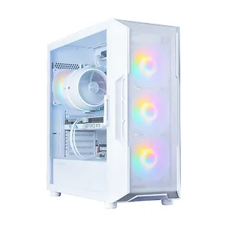 Zalman Obudowa I3 NEO V2 Mid Tower RGB fan x4 biała
