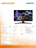 Gigabyte Monitor 27 cali FO27Q5P QD-OLED/500Hz/2K/HDMI
