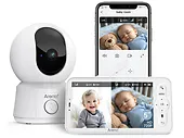 Niania elektroniczna z AI Arenti Wi-Fi 2MP/1080P z ekranem LCD