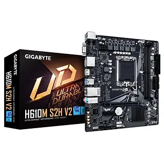 Gigabyte Płyta główna H610M S2H V2 s1700 2DDR 5 DP/HDMI/DSUB M.2 mATX