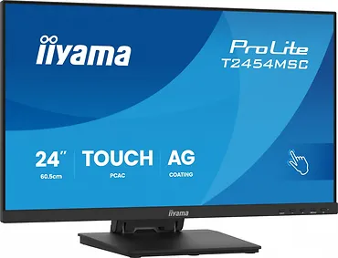 IIYAMA Monitor 24 cale T2454MSC-B3AG 10 PKT. POJ,IPS,HDMI,DP,300cd,FHD,2xUSB,2x2W,
