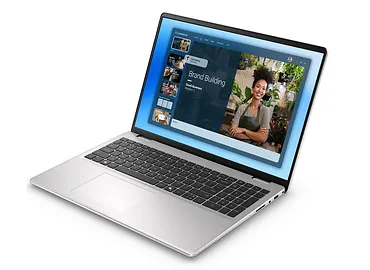 Laptop Dell 16 DC16251 W11P C7-150U|16GB|1TB|Intel Graphics|FgrPr.|WLAN + BT|16.0 16.10 2K Touch|BcklKb|4C|65W|3YPS Platinum Silver