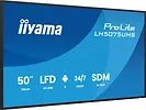 IIYAMA Monitor 50 cali LH5075UHS-B2AG,24/7,VA,ANDROID.11,4K,500cd,3xHDMI,DP, RJ45,2x10W,2xUSB,WiFi,4/32GB,24/7,A311D2, full daisy chain,                    i