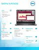 Laptop Dell Pro 14 PC14250 W11P C7 150U/16GB/512GB/FgrPr/FHD IR Cam&Mic/WLAN+BT|14.0 FHD+|BcklKb/3C/65W/3YPS Magnetite color, textured finish