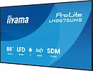 IIYAMA Monitor 86 cali LH8675UHS-B2AG,24/7,IPS,ANDROID.11,4K,  WiFi,         iiSignage2, FailOver, EShare, 24/7, full daisy chain