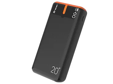 Tracer Power bank EnerGen 20000mAh PD+QC3.0 czarno-pomarańczowy