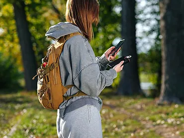 Tracer Power bank EnerGen 20000mAh PD+QC3.0 czarno-pomarańczowy