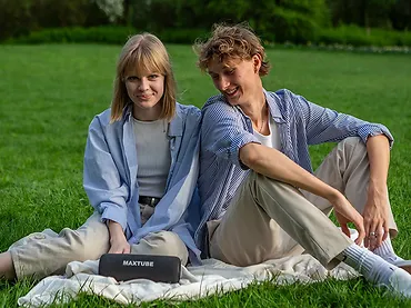 Tracer Głośnik MaxTube TWS BT Czarny