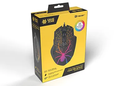 Tracer Mysz GAMEZONE Black Widow USB
