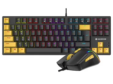 Tracer Zestaw mysz i klawiatura mechaniczna Gamezone Hornet87 USB
