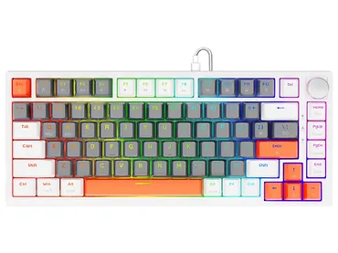 Klawiatura magnetyczna SAVIO ASTRAL White OUTEMU White Jade RGB 3 kolory