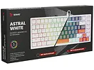 Klawiatura magnetyczna SAVIO ASTRAL White OUTEMU White Jade RGB 3 kolory
