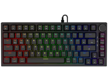 Klawiatura magnetyczna SAVIO ASTRAL Black OUTEMU White Jade, RGB