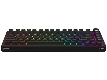 Klawiatura magnetyczna SAVIO ASTRAL Black OUTEMU White Jade, RGB