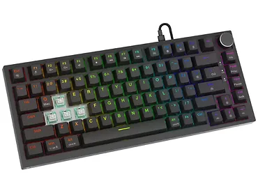 Klawiatura magnetyczna SAVIO ASTRAL Black OUTEMU White Jade, RGB