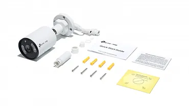 TP-LINK Kamera InSight S385(4mm)  Zewnętrzna, w pełni kolorowa kamera sieciowa VIGI typu Bullet, 8MP