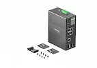 TP-LINK Przełącznik IES206GPP  Industrial Easy Managed Omada, 6 port&oacute;w gigabitowych, w tym 3 portPoE+ i