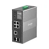 TP-LINK Przełącznik IES206GPP  Industrial Easy Managed Omada, 6 port&oacute;w gigabitowych, w tym 3 portPoE+ i