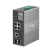 TP-LINK Przełącznik IES206GPP  Industrial Easy Managed Omada, 6 port&oacute;w gigabitowych, w tym 3 portPoE+ i