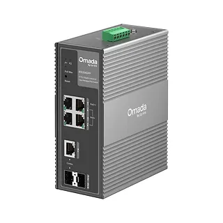 TP-LINK Przełącznik IES206GPP  Industrial Easy Managed Omada, 6 port&oacute;w gigabitowych, w tym 3 portPoE+ i
