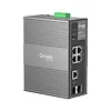 TP-LINK Przełącznik IES206GPP  Industrial Easy Managed Omada, 6 port&oacute;w gigabitowych, w tym 3 portPoE+ i