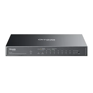 TP-LINK Przełącznik zarządzalny ES210GP Omada 10-Port Gigabit Easy Managed Switch with 8-Port PoE+