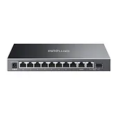 TP-LINK Przełącznik zarządzalny ES210GP Omada 10-Port Gigabit Easy Managed Switch with 8-Port PoE+
