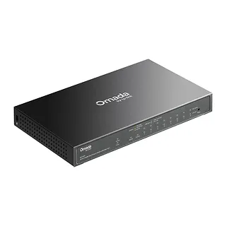 TP-LINK Przełącznik zarządzalny ES210GP Omada 10-Port Gigabit Easy Managed Switch with 8-Port PoE+