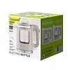 Feel-Maestro Czajnik elektryczny szklany 1,7l  2200W  MR-065-BEIGE