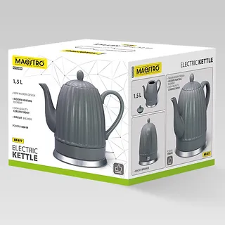 Feel-Maestro Ceramiczny czajnik elektryczny 1,5l  1500W  MR-077
