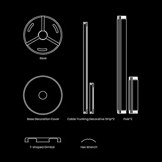 JMGO Uchwyt do projektora 4K P082