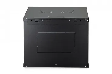 Digitus Szafa sieciowa wisząca Dynamic 19" 9U rack 474x600x600mm, drzwi szyba, czarna, niezłożona, 60kg
