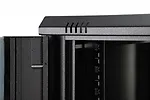 Digitus Szafa sieciowa wisząca Dynamic 19" 9U rack 474x600x600mm, drzwi szyba, czarna, niezłożona, 60kg