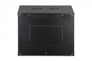 Digitus Szafa sieciowa wisząca Dynamic 19" 9U rack 474x600x450mm, drzwi szyba, czarna, niezłożona, 60kg