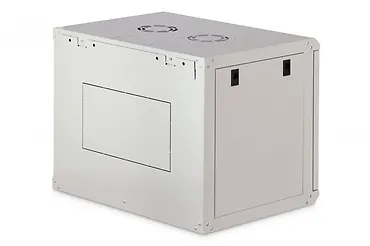 Digitus Szafa sieciowa wisząca Dynamic 19" 9U rack 474x600x450mm, drzwi szyba, szara, niezłożona, 60kg