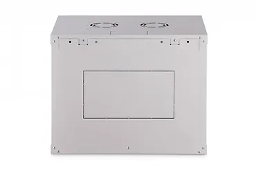 Digitus Szafa sieciowa wisząca Dynamic 19" 9U rack 474x600x450mm, drzwi szyba, szara, niezłożona, 60kg