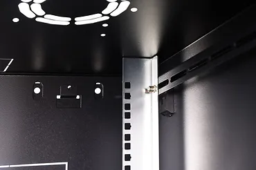 Digitus Szafa sieciowa wisząca Dynamic 19" 7U rack 385x600x600mm, drzwi szyba, czarna, niezłożona, 60kg