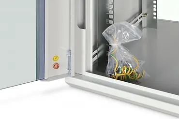 Digitus Szafa sieciowa wisząca Dynamic 19" 7U rack 385x600x600mm, drzwi szyba, szara, niezłożona, 60kg