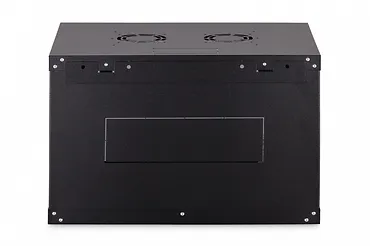 Digitus Szafa sieciowa wisząca Dynamic 19" 7U rack 385x600x450mm, drzwi szyba, czarna, niezłożona, 60kg