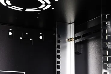 Digitus Szafa sieciowa wisząca Dynamic 19" 7U rack 385x600x450mm, drzwi szyba, czarna, niezłożona, 60kg