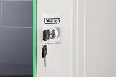 Digitus Szafa sieciowa wisząca Dynamic 19" 7U rack 385x600x450mm, drzwi szyba, szara, niezłożona, 60kg