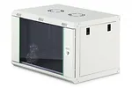 Digitus Szafa sieciowa wisząca Dynamic 19" 7U rack 385x600x450mm, drzwi szyba, szara, niezłożona, 60kg