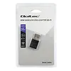 Qoltec Bezprzewodowy mini Adapter Wi-Fi 6 | Standard AX | Bluetooth 5.4 | USB | 900Mbps