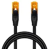 Qoltec Kabel patchcord UTP | kat.6 | 2 x RJ-45 | High speed 1Gb/s |     Pozłacane styki | 15m | Czarny
