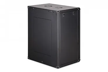 Digitus Szafa sieciowa wisząca Dynamic 19" 16U rack 785x600x450mm, drzwi szyba, czarna, niezłożona, 60kg