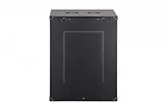 Digitus Szafa sieciowa wisząca Dynamic 19" 16U rack 785x600x450mm, drzwi szyba, czarna, niezłożona, 60kg