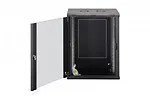 Digitus Szafa sieciowa wisząca Dynamic 19" 16U rack 785x600x450mm, drzwi szyba, czarna, niezłożona, 60kg