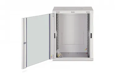 Digitus Szafa sieciowa wisząca Dynamic 19" 16U rack 785x600x450mm, drzwi szyba, szara, niezłożona, 60kg