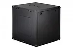 Digitus Szafa sieciowa wisząca Dynamic 19" 12U rack 607x600x600mm, drzwi szyba, czarna, niezłożona, 60kg